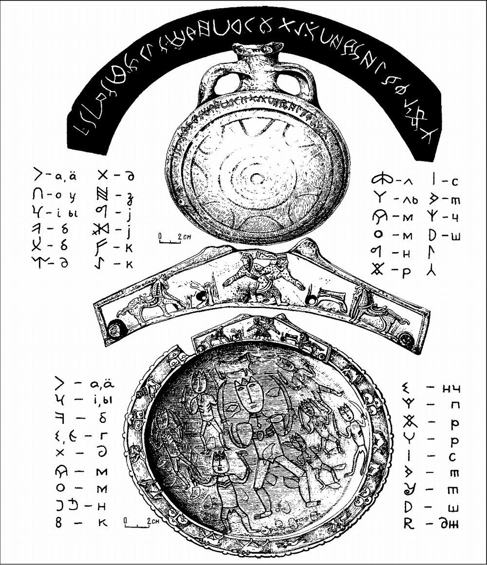 Памятники письменности и торевтики Хазарского каганата (Степи Евразии. С. 163)